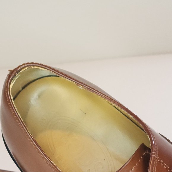 Tod\'s Dress Shoes Oxford Brown Leather Cap Toe - HAML30 main image 7